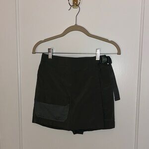 Outdoor Voices Dark Green Skort with Pocket